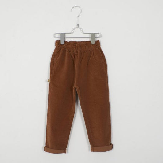 - Velvet Trousers Solid Cinnamon