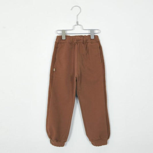 - Jogging Pants Solid Cinnamon