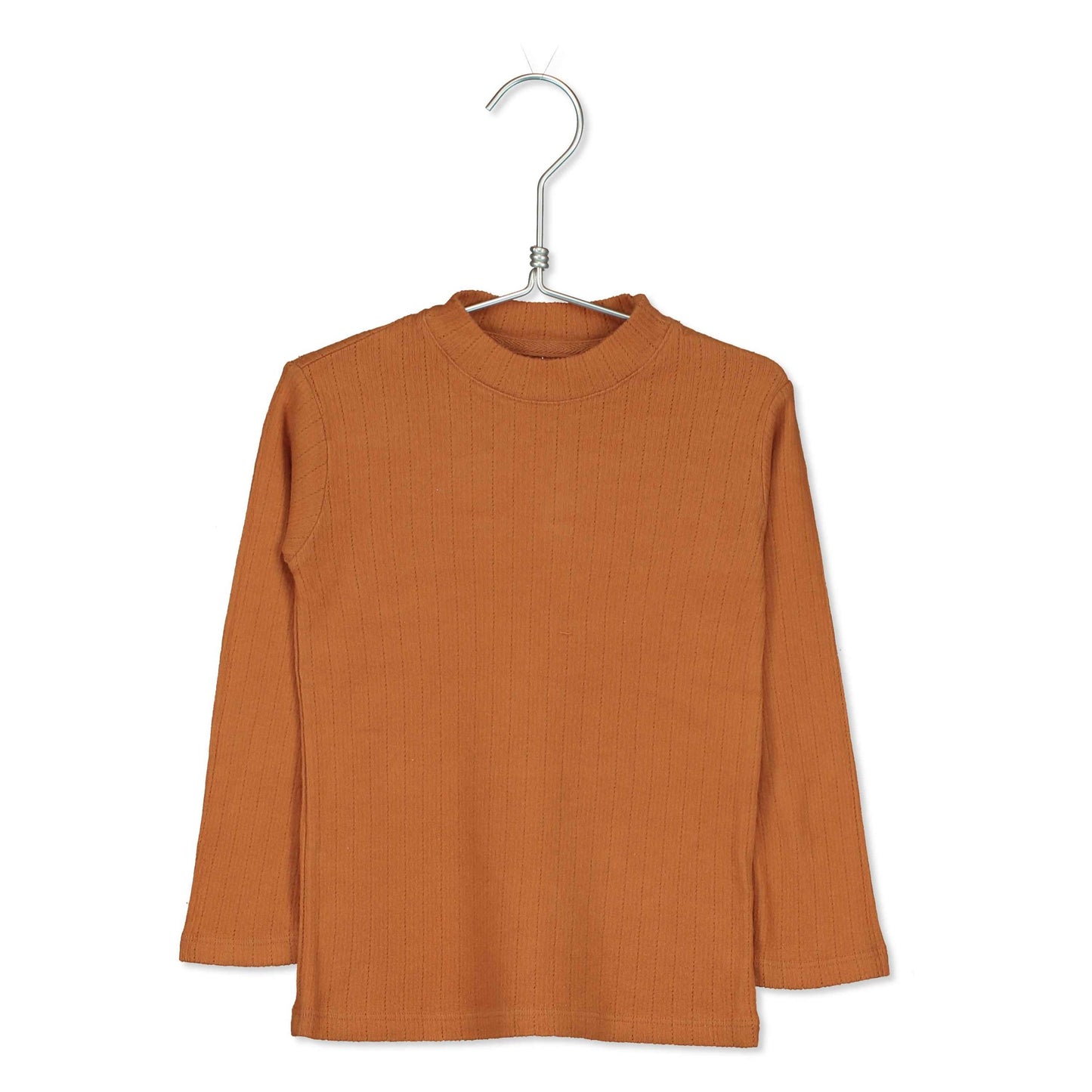 - BLOUSE TEE SOLID CARAMEL