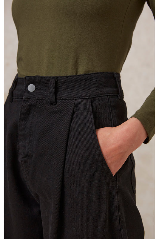 Alexis tapered trousers - Black