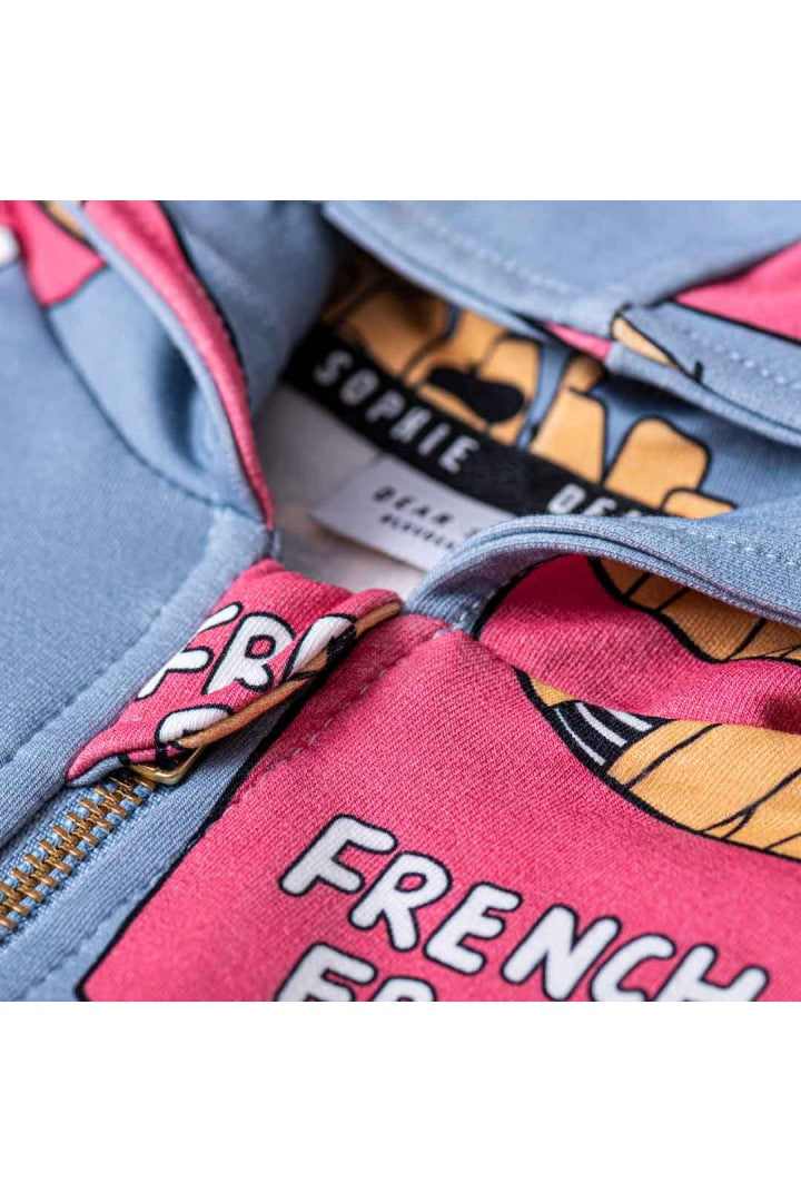 - Fries Blue Hoodie