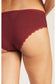 Lace Hipster - Burgundy