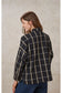 Nadia Checked Shirt - Black check