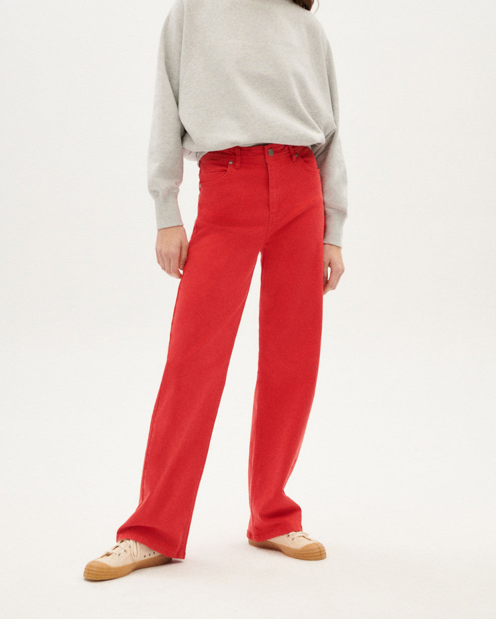 Theresa Pants - Lava Red