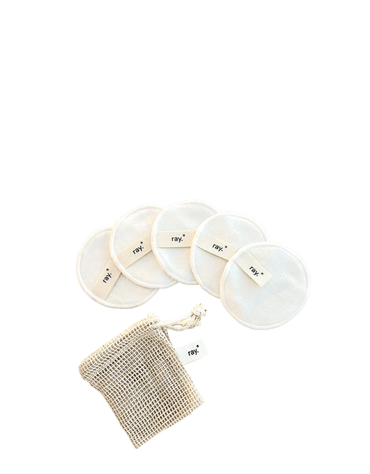 Herbruikbare Wattenschijfjes + Waszakje