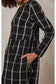 Taya Checked Dress- Black checked