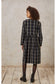 Taya Checked Dress- Black checked