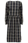 Taya Checked Dress- Black checked